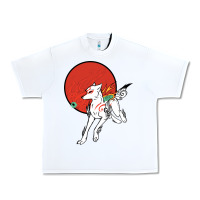 White Okami Urban Heavy Tee - ArtChic