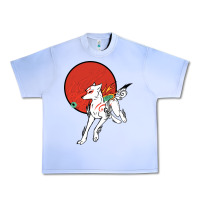 Grape Ice Okami Urban Heavy Tee - ArtChic