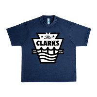 Navy the clarks Urban Heavy Tee - ArtChic