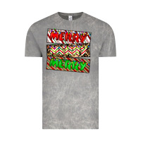 Cloud Rock merry merry merry Vintage Tee - CowhideDigitalArt