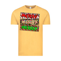 Vintage Mustard merry merry merry Vintage Tee - CowhideDigitalArt
