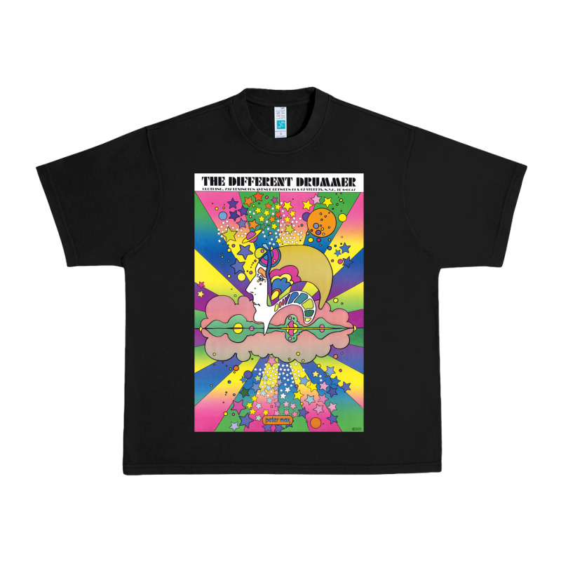 Different Drummer   Peter Max Urban Heavy Tee by ArtChic | Teevron