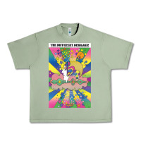 Oil Green different drummer   peter max Urban Heavy Tee - ArtChic