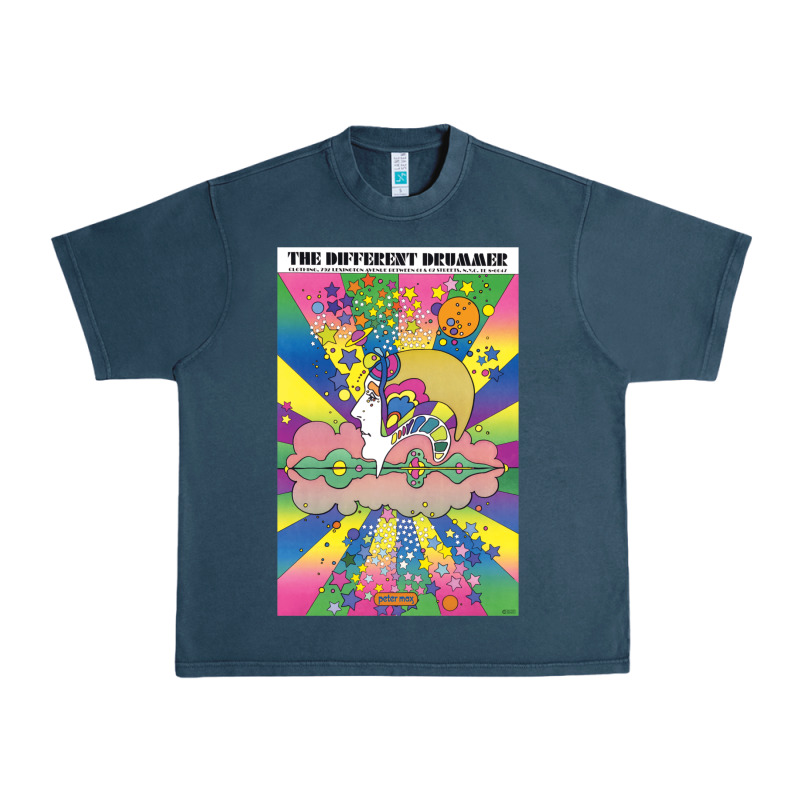 Different Drummer   Peter Max Urban Heavy Tee by ArtChic | Teevron