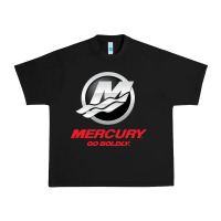 Black Mercury Marine Outboard Boat Urban Heavy Tee - ArtChic