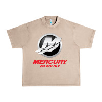 French Oak Mercury Marine Outboard Boat Urban Heavy Tee - ArtChic