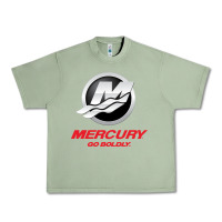 Oil Green Mercury Marine Outboard Boat Urban Heavy Tee - ArtChic
