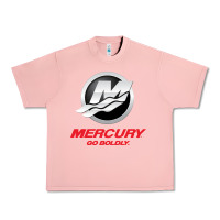 Salmon Mercury Marine Outboard Boat Urban Heavy Tee - ArtChic