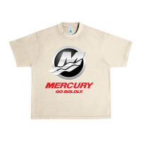 Sandshell Mercury Marine Outboard Boat Urban Heavy Tee - ArtChic