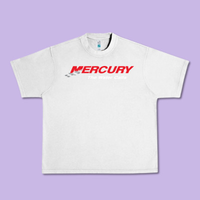 Mercury Marine Outboard Boat Urban Heavy Tee Designed By Artchic