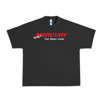 Pigment Black Mercury Marine Outboard Boat Urban Heavy Tee - ArtChic