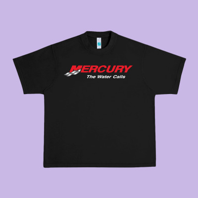 Mercury Marine Outboard Boat Urban Heavy Tee Designed By Artchic
