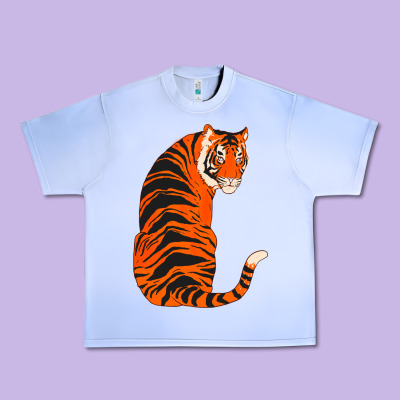 Tiger Urban Heavy Tee Designed By Artchic