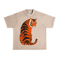French Oak tiger Urban Heavy Tee - ArtChic