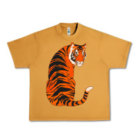 Peanut Butter tiger Urban Heavy Tee - ArtChic