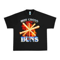 Black hot cross buns t shirt Urban Heavy Tee - ArtChic