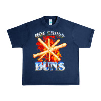 Navy hot cross buns t shirt Urban Heavy Tee - ArtChic
