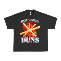 Pigment Black hot cross buns t shirt Urban Heavy Tee - ArtChic