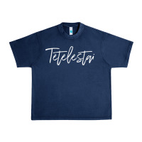 Navy Tetelestai, Greek It Is Finished, Christian Easter Urban Heavy Tee - ArtChic