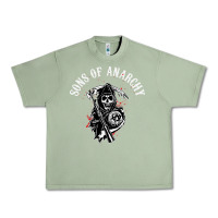 Oil Green horror skull sons of anarchy Urban Heavy Tee - ArtChic