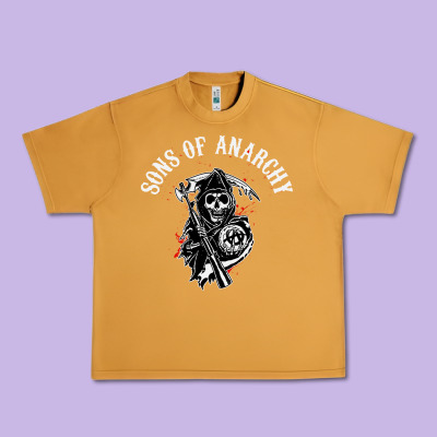 Horror Skull Sons Of Anarchy Urban Heavy Tee Designed By Artchic