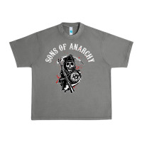 Tornado horror skull sons of anarchy Urban Heavy Tee - ArtChic