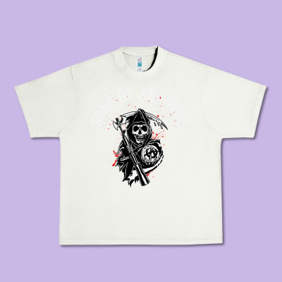 Horror Skull Sons Of Anarchy Urban Heavy Tee Designed By Artchic