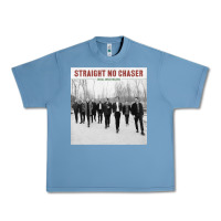 Pebble Blue Straight No Chaser Social Christmasing Urban Heavy Tee - ArtChic