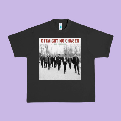 Straight No Chaser Social Christmasing Urban Heavy Tee Designed By Artchic