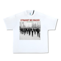 White Straight No Chaser Social Christmasing Urban Heavy Tee - ArtChic