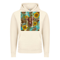 Vintage Artic western highland cow Vintage Hoodie - BarkalooDesign