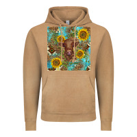 Vintage Camel western highland cow Vintage Hoodie - BarkalooDesign