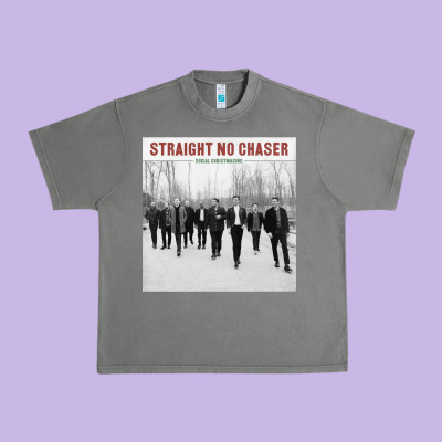 Straight No Chaser Social Christmasing Urban Heavy Tee Designed By Artchic