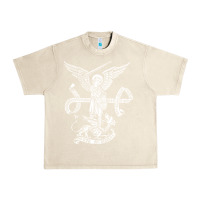 Sandshell st michael archangel catholic angel defend us Urban Heavy Tee - ArtChic