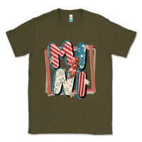 Army Green 4th of July mini with lightning bolt Classic Tee - FaDigitalArtStudio