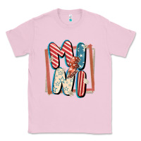 Bubblegum Pink 4th of July mini with lightning bolt Classic Tee - FaDigitalArtStudio