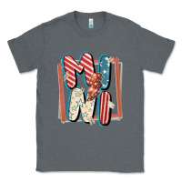Charcoal Heather 4th of July mini with lightning bolt Classic Tee - FaDigitalArtStudio