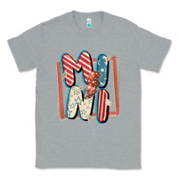 Heather Grey 4th of July mini with lightning bolt Classic Tee - FaDigitalArtStudio