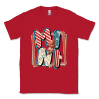 Red 4th of July mini with lightning bolt Classic Tee - FaDigitalArtStudio