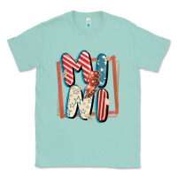 Seafoam 4th of July mini with lightning bolt Classic Tee - FaDigitalArtStudio