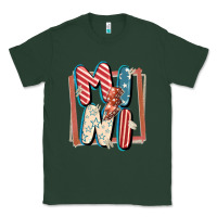 Sports Green 4th of July mini with lightning bolt Classic Tee - FaDigitalArtStudio