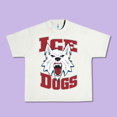 Fairbanks Ice Dogs Urban Heavy Tee Designed By Artchic