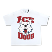 White Fairbanks Ice Dogs Urban Heavy Tee - ArtChic