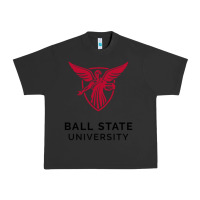 Pigment Black ball.state.university.merch Urban Heavy Tee - ArtChic