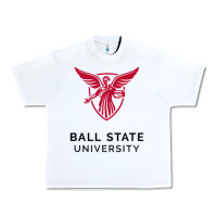 White ball.state.university.merch Urban Heavy Tee - ArtChic