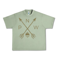 Oil Green pacific northwest mountain  cool pnw pacific northwest t shirt Urban Heavy Tee - ArtChic