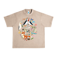 French Oak Puffin Rock gift for fans puffin rock characters Urban Heavy Tee - ArtChic