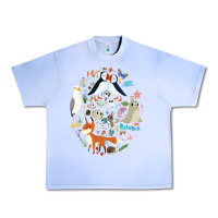 Grape Ice Puffin Rock gift for fans puffin rock characters Urban Heavy Tee - ArtChic