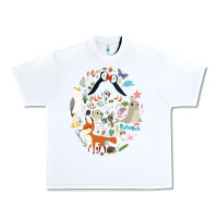 White Puffin Rock gift for fans puffin rock characters Urban Heavy Tee - ArtChic