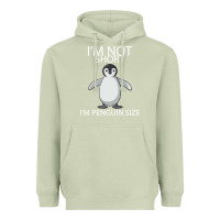 Matcha I'm Not Short I'm Penguin Size Heavyweight Hoodie - Bettercallsaul